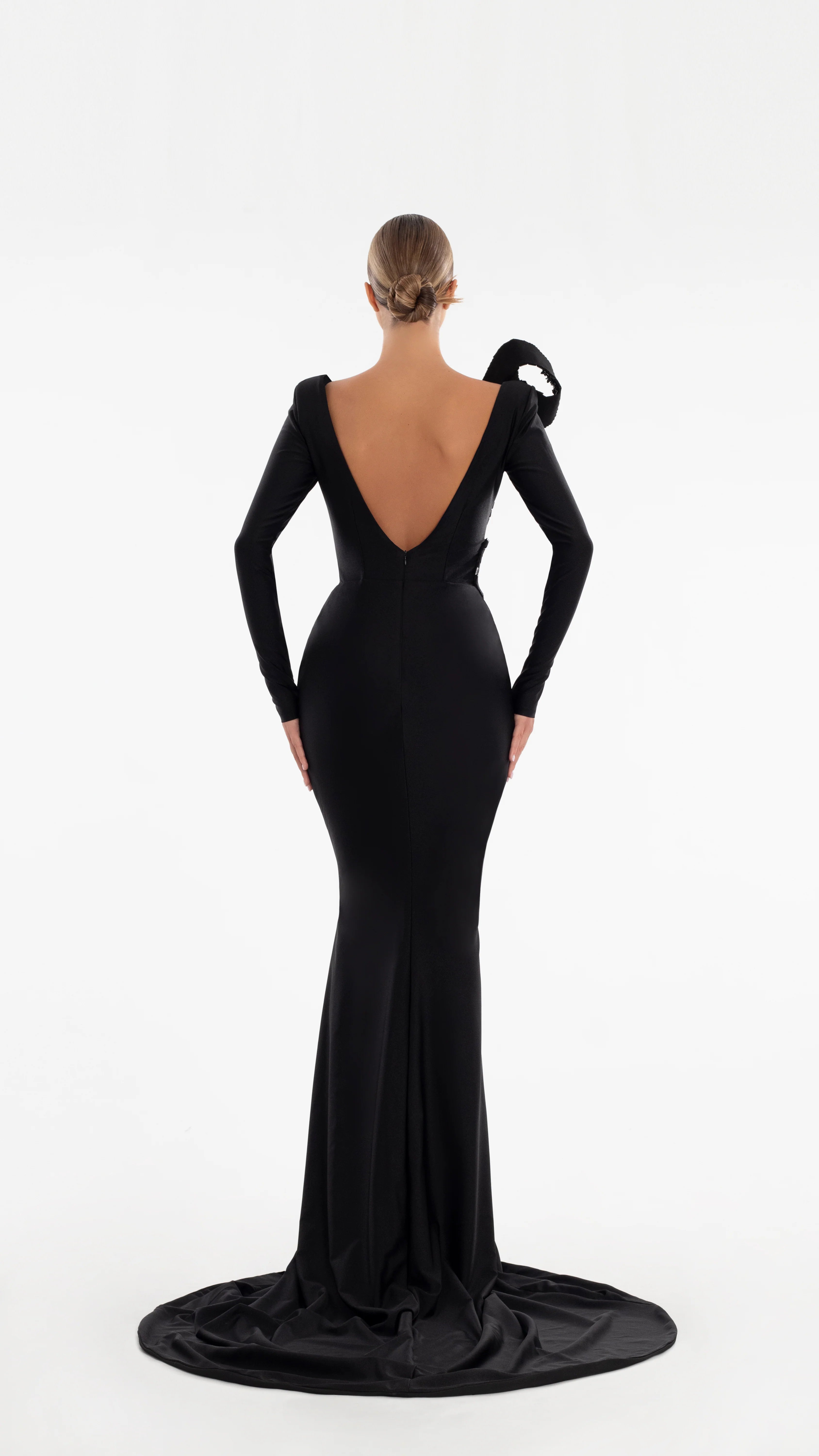 Obsidian Serpent Gown