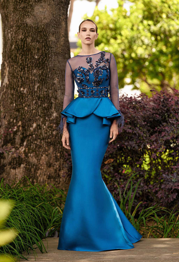 Gonna Sirena+Top Piume