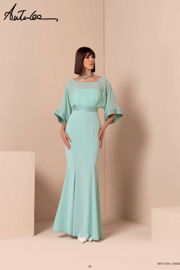 Casacca Manica Chiffon + Pantalone